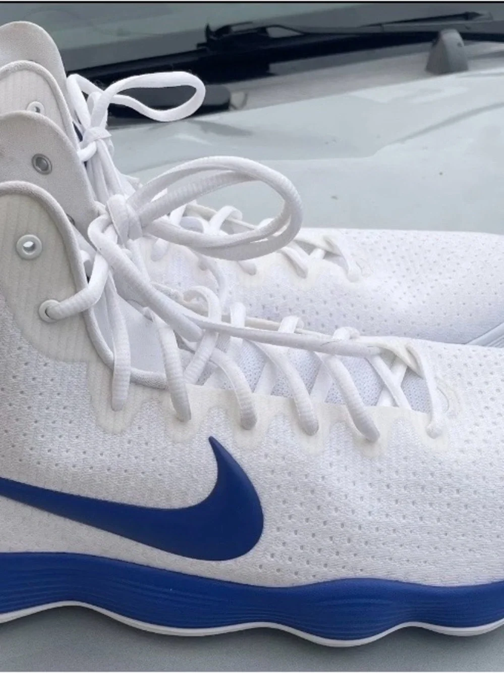 Size US Men's 17 - Nike Hyperdunk 2017 White Basketball Mens Shoes Sneakers